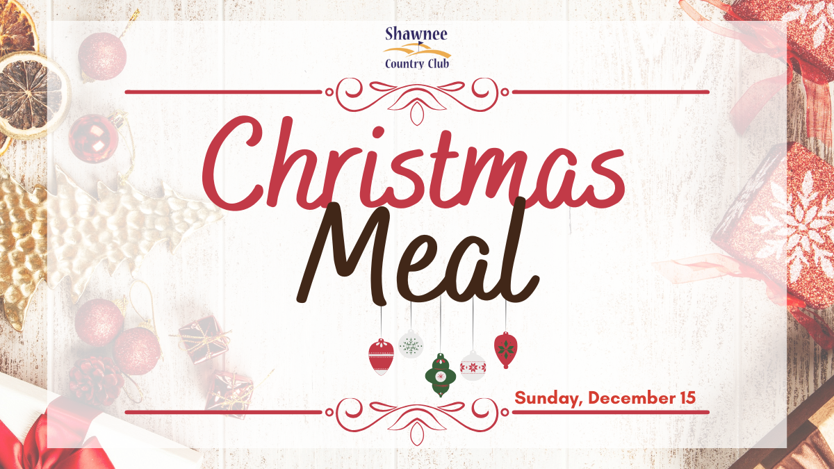 Join Us For Our Christmas Meal