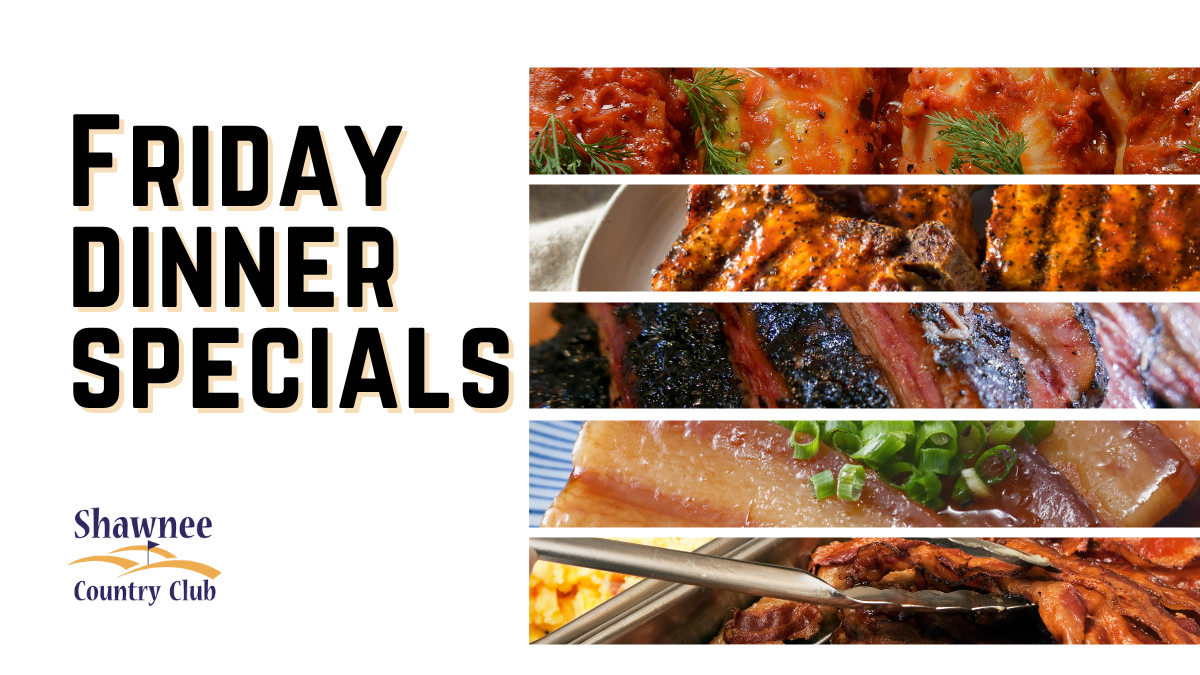 Friday Dinner Specials At SCC